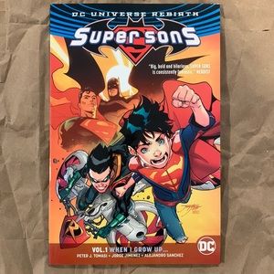DC Comics Super Sons Paperback Comic Volume 1